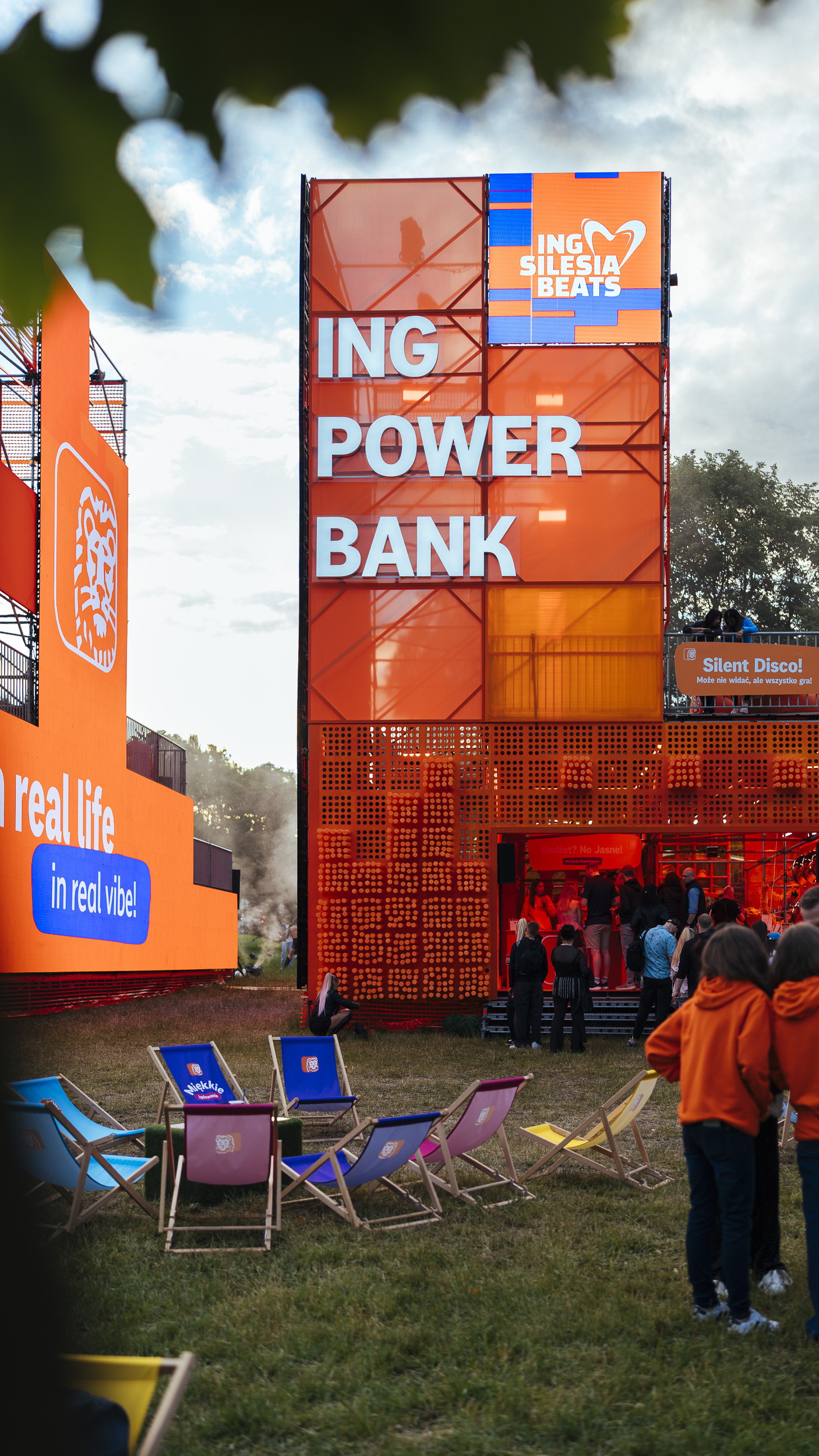 Wieża Power Bank i Silent Disco — skala brandu na festiwalu ING Silesia Beats