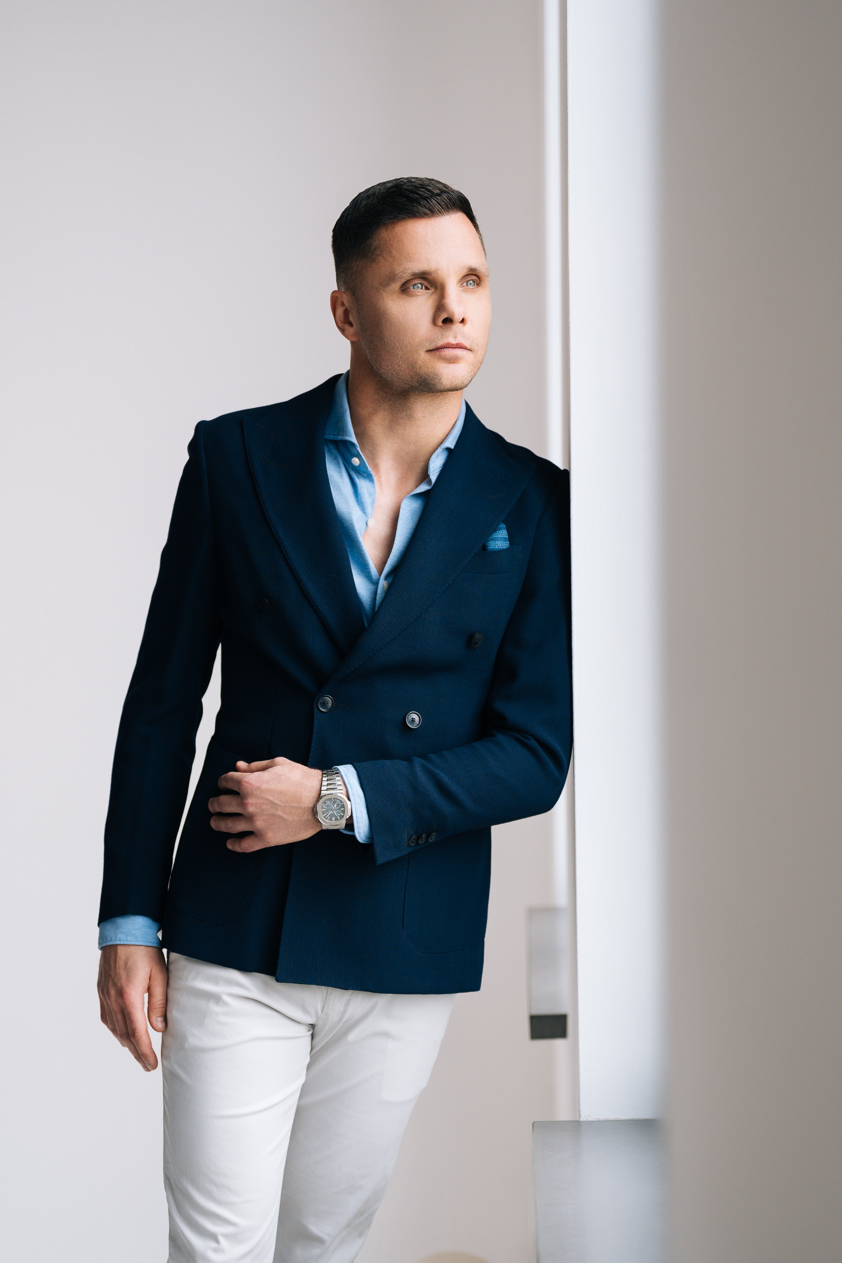Luxury watch in studio — Fotografia reklamowa RoyalWatch.pl
