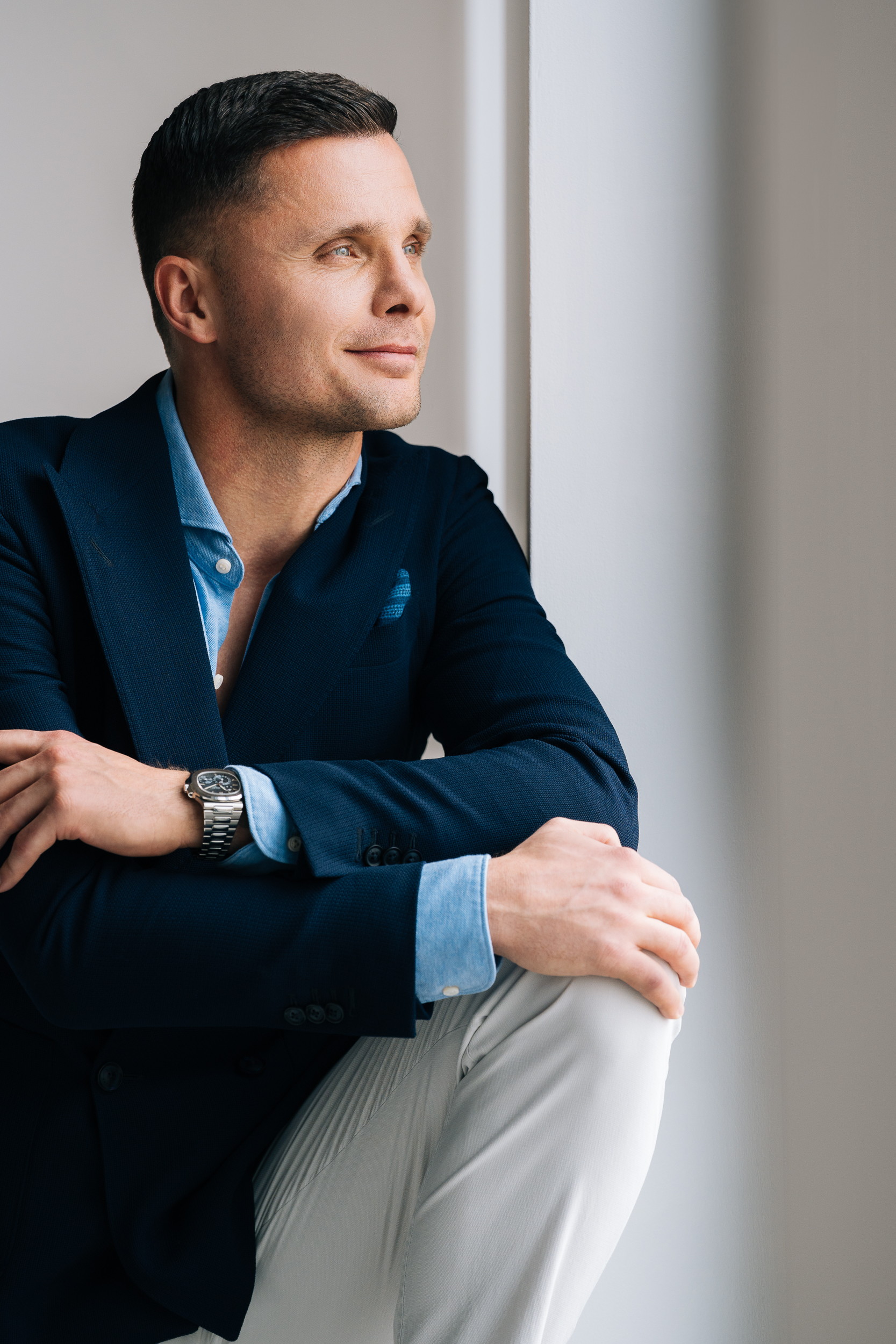 Luxury watch in studio — Fotografia reklamowa RoyalWatch.pl