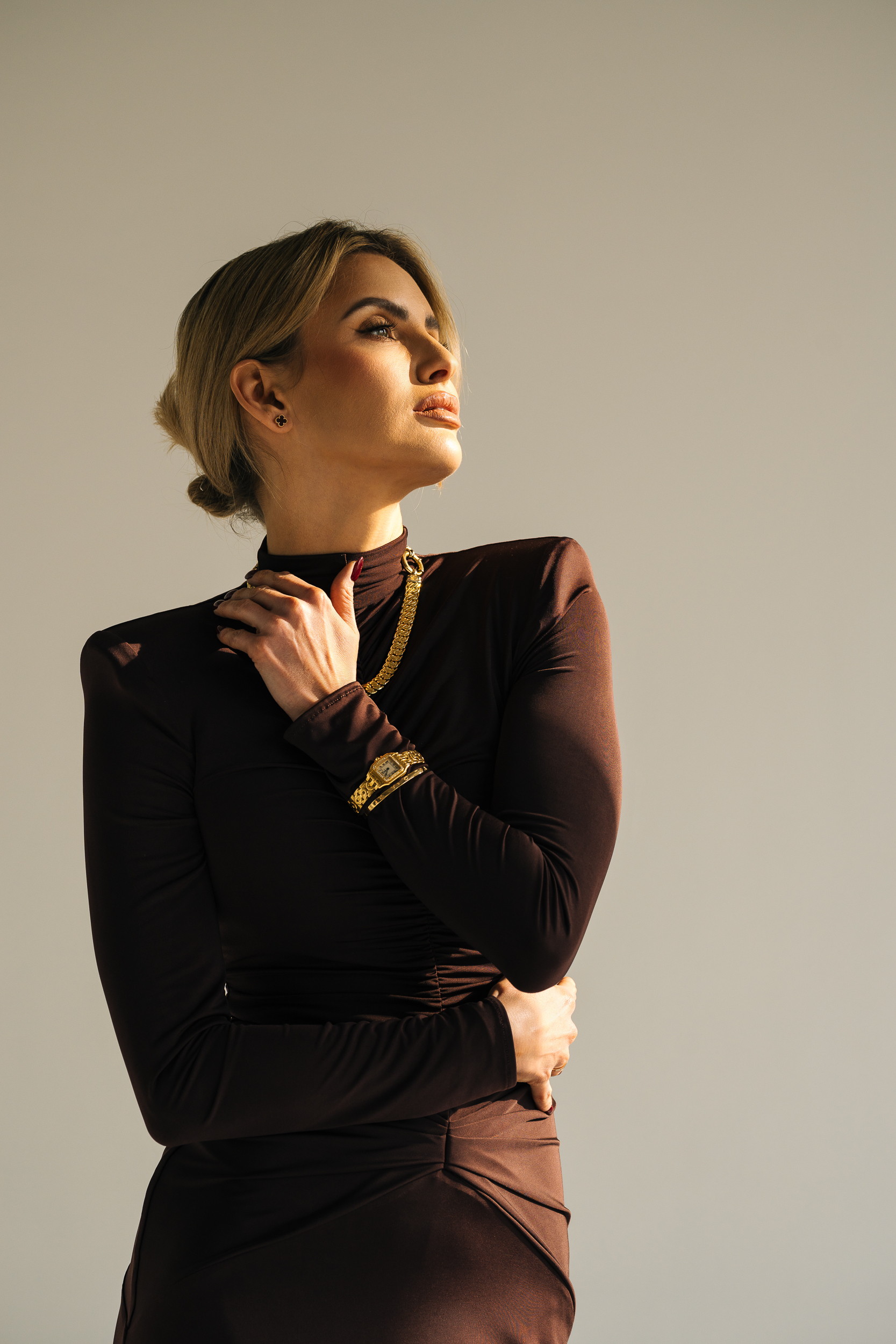 Luxury watch in studio — Fotografia reklamowa RoyalWatch.pl