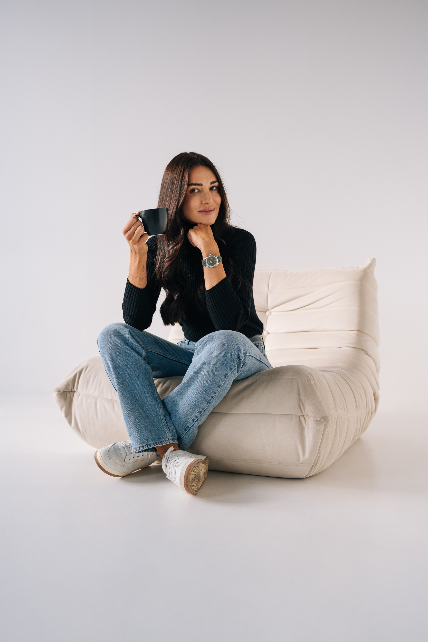 Luxury watch in studio — Fotografia reklamowa RoyalWatch.pl
