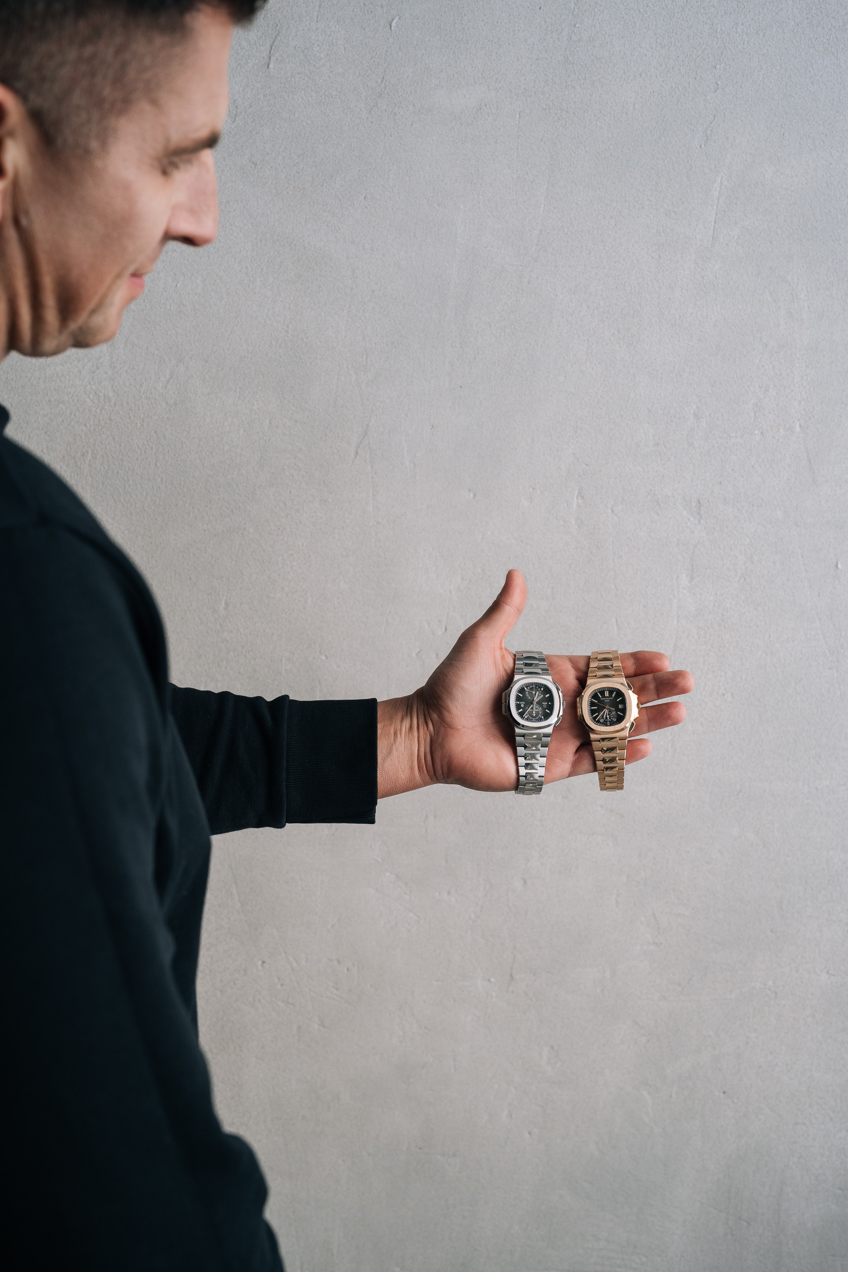Luxury watch in studio — Fotografia reklamowa RoyalWatch.pl